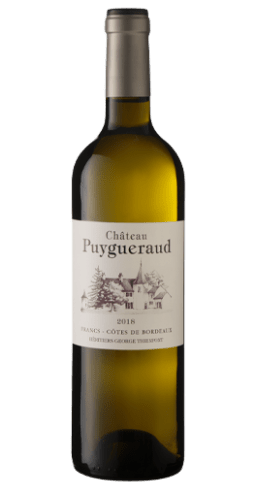 Château Puygueraud Franc-Côtes de Bordeaux blanc 2018